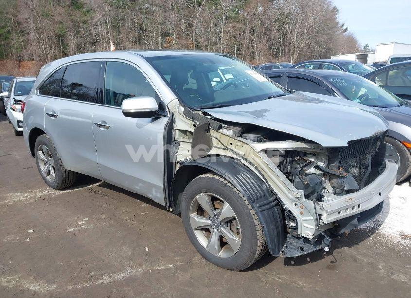 2014 Acura Mdx (VIN 5FRYD4H25EB015413) main photo