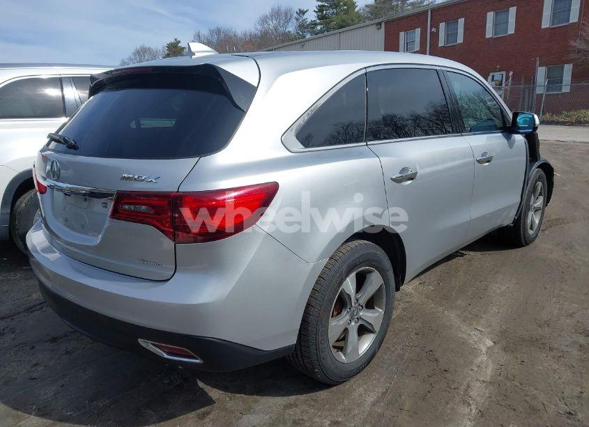 Photo 4 of 2014 Acura Mdx (VIN 5FRYD4H25EB015413)