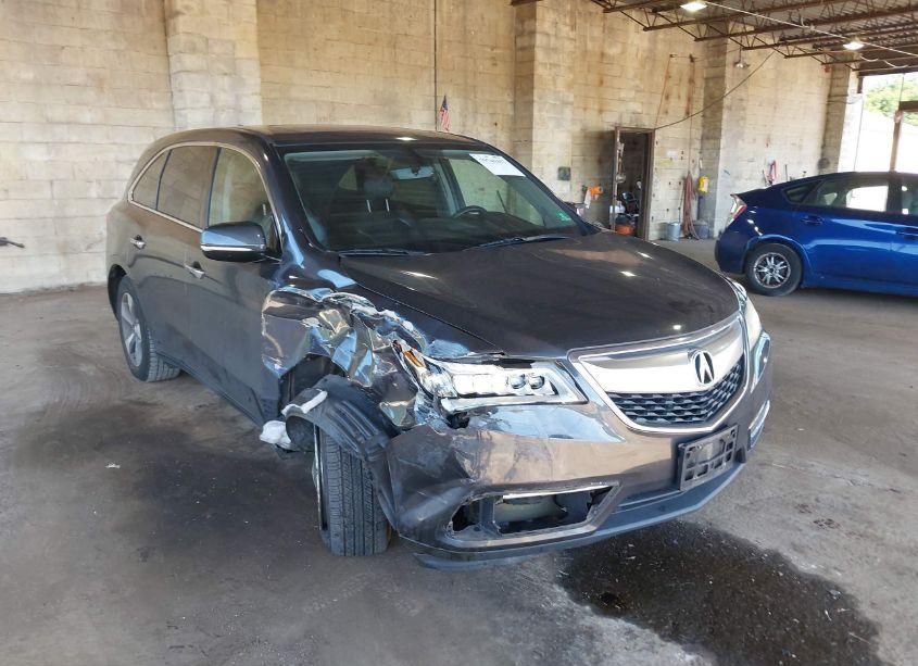 2016 Acura Mdx ACURAWATCH PLUS PACKAGE (VIN 5FRYD4H25GB001059) main photo