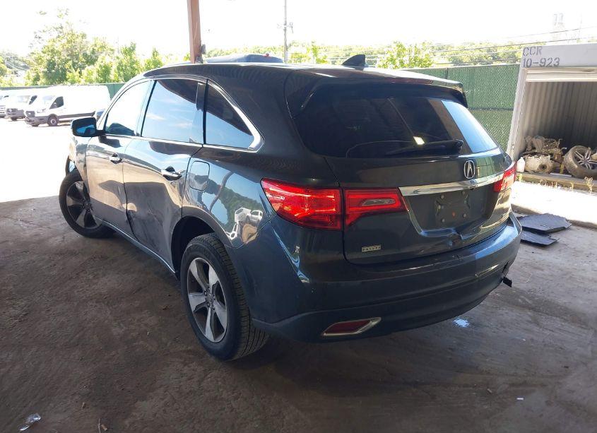 Photo 3 of 2016 Acura Mdx ACURAWATCH PLUS PACKAGE (VIN 5FRYD4H25GB001059)