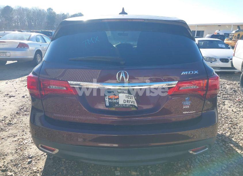 Photo 16 of 2016 Acura Mdx ACURAWATCH PLUS PACKAGE (VIN 5FRYD4H25GB043943)