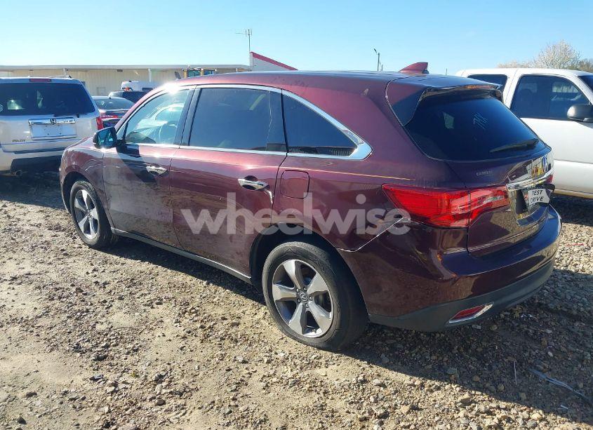 Photo 3 of 2016 Acura Mdx ACURAWATCH PLUS PACKAGE (VIN 5FRYD4H25GB043943)