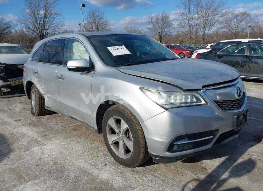 2014 Acura Mdx (VIN 5FRYD4H26EB022158) main photo