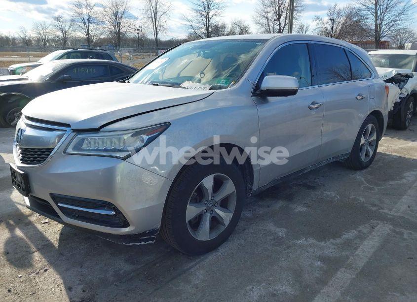 Photo 2 of 2014 Acura Mdx (VIN 5FRYD4H26EB022158)