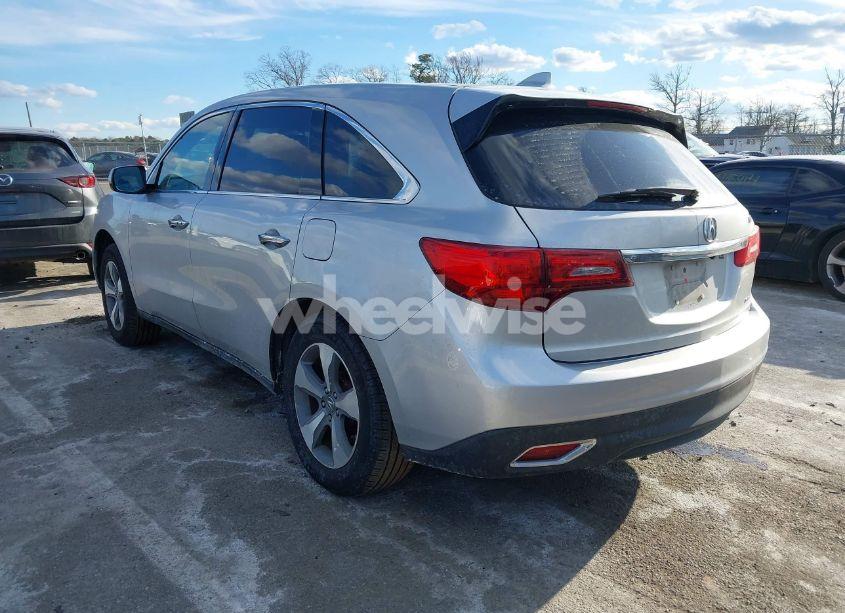 Photo 3 of 2014 Acura Mdx (VIN 5FRYD4H26EB022158)