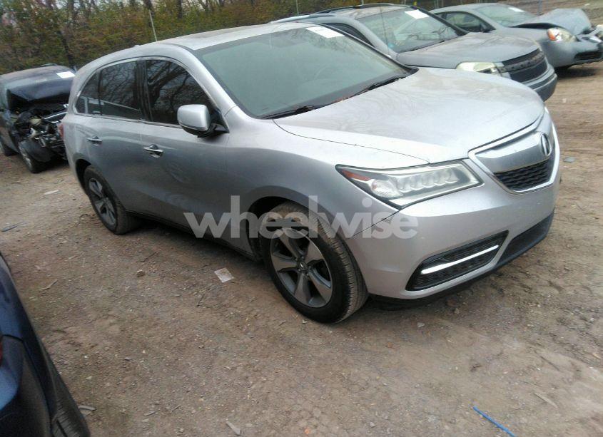 2014 Acura Mdx (VIN 5FRYD4H26EB022161) main photo