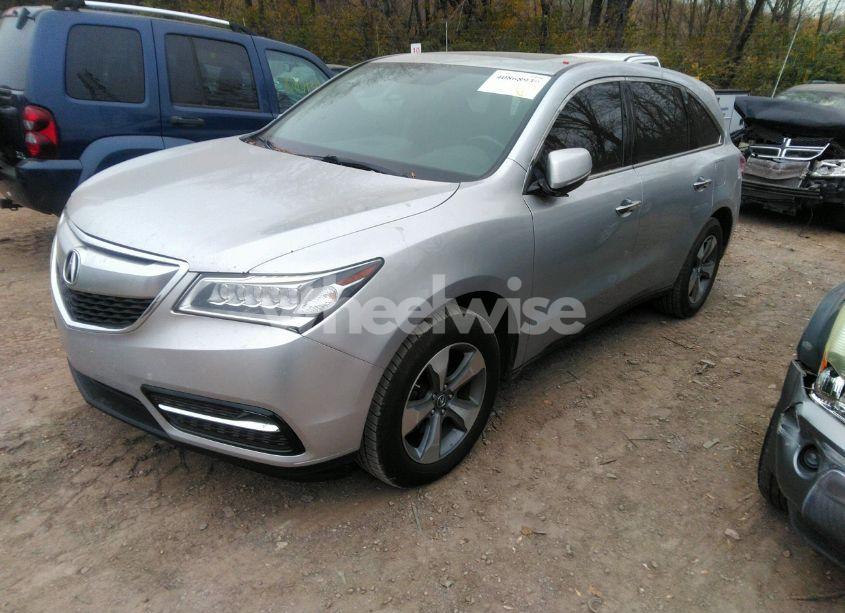 Photo 2 of 2014 Acura Mdx (VIN 5FRYD4H26EB022161)