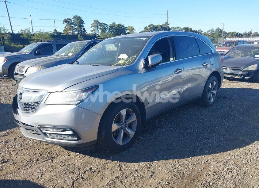 Photo 2 of 2016 Acura Mdx ACURAWATCH PLUS PACKAGE (VIN 5FRYD4H26GB040873)