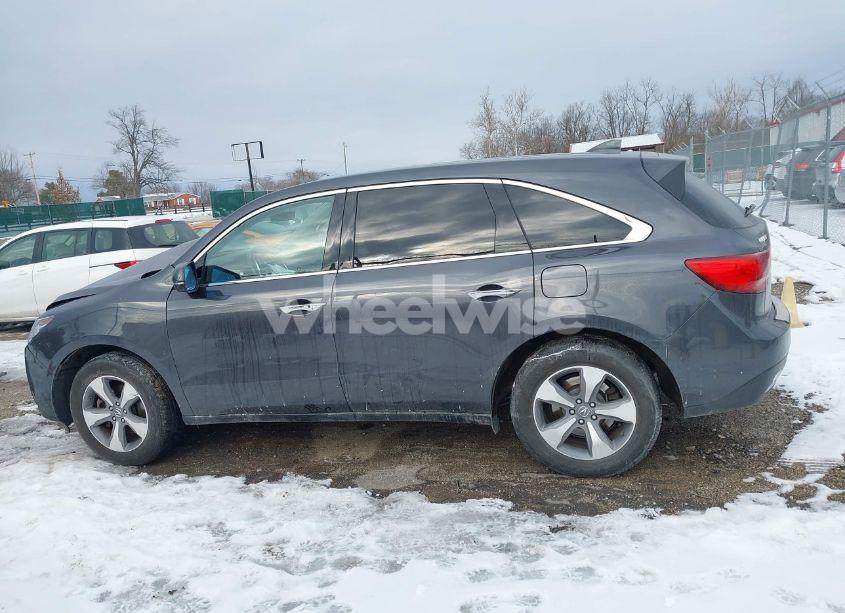 Photo 14 of 2016 Acura Mdx ACURAWATCH PLUS PACKAGE (VIN 5FRYD4H26GB044762)