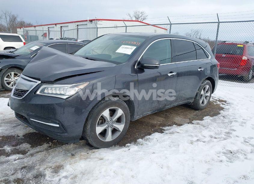 Photo 2 of 2016 Acura Mdx ACURAWATCH PLUS PACKAGE (VIN 5FRYD4H26GB044762)