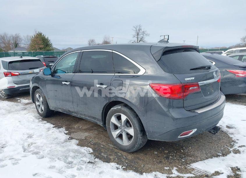 Photo 3 of 2016 Acura Mdx ACURAWATCH PLUS PACKAGE (VIN 5FRYD4H26GB044762)