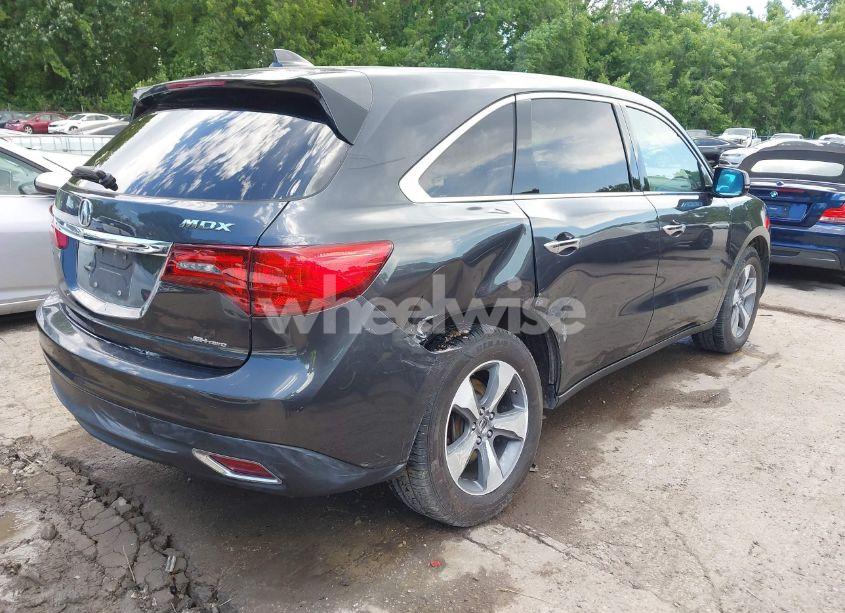 Photo 4 of 2016 Acura Mdx ACURAWATCH PLUS PACKAGE (VIN 5FRYD4H26GB058063)