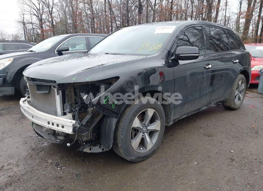 Photo 2 of 2016 Acura Mdx (VIN 5FRYD4H26GB059651)