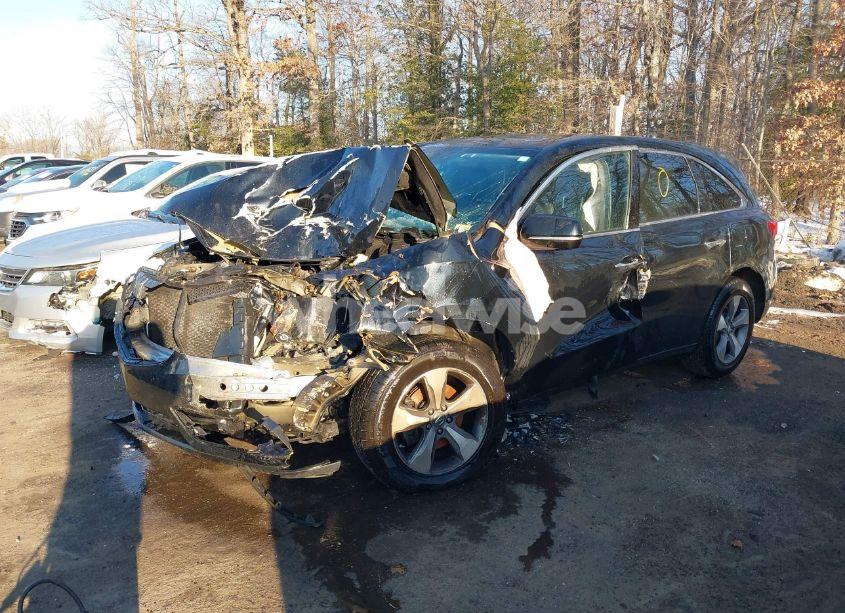 Photo 2 of 2014 Acura Mdx (VIN 5FRYD4H27EB003828)