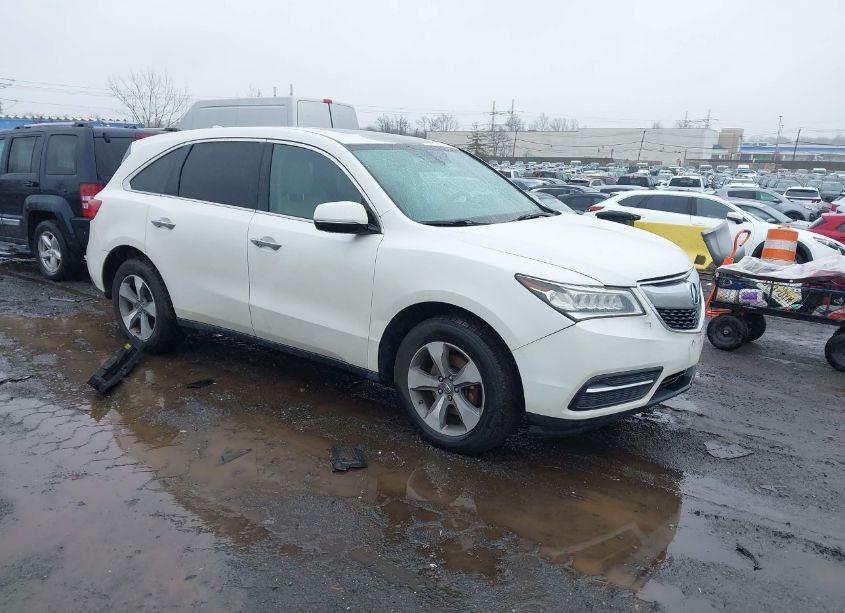2014 Acura Mdx (VIN 5FRYD4H27EB011332) main photo