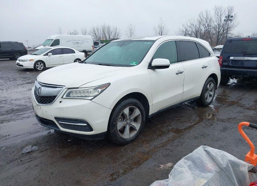 Photo 2 of 2014 Acura Mdx (VIN 5FRYD4H27EB011332)
