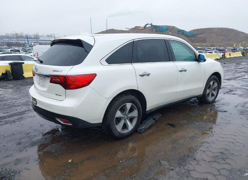 Photo 4 of 2014 Acura Mdx (VIN 5FRYD4H27EB011332)