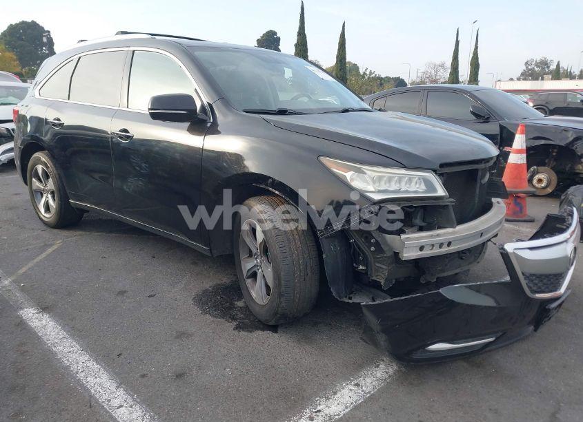 2014 Acura Mdx (VIN 5FRYD4H27EB044329) main photo