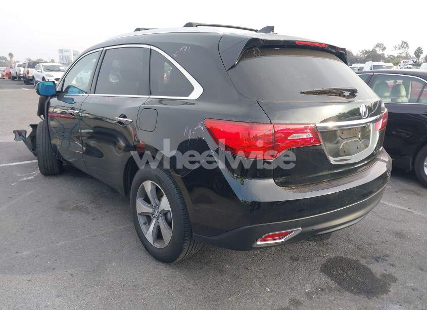 Photo 3 of 2014 Acura Mdx (VIN 5FRYD4H27EB044329)