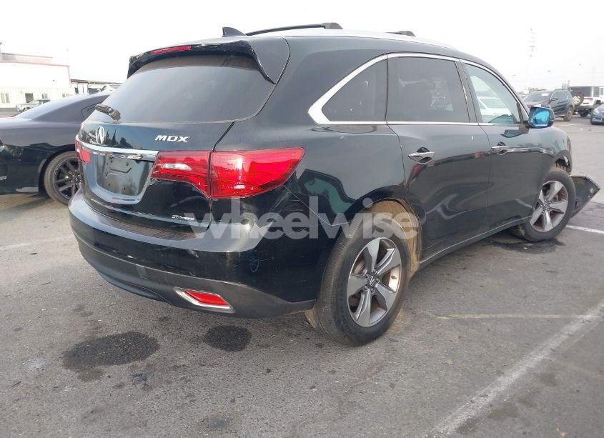 Photo 4 of 2014 Acura Mdx (VIN 5FRYD4H27EB044329)