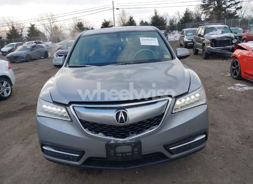 Photo 12 of 2016 Acura Mdx ACURAWATCH PLUS PACKAGE (VIN 5FRYD4H28GB035495)