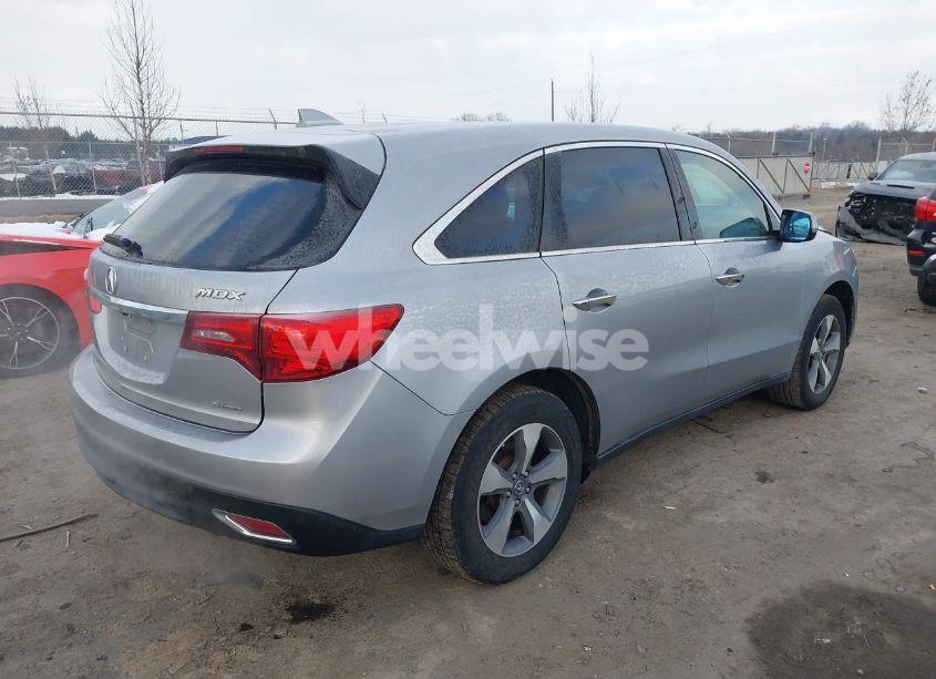 Photo 4 of 2016 Acura Mdx ACURAWATCH PLUS PACKAGE (VIN 5FRYD4H28GB035495)