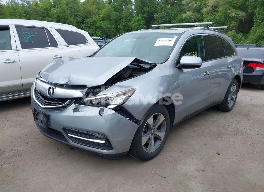 Photo 2 of 2016 Acura Mdx ACURAWATCH PLUS PACKAGE (VIN 5FRYD4H28GB046089)