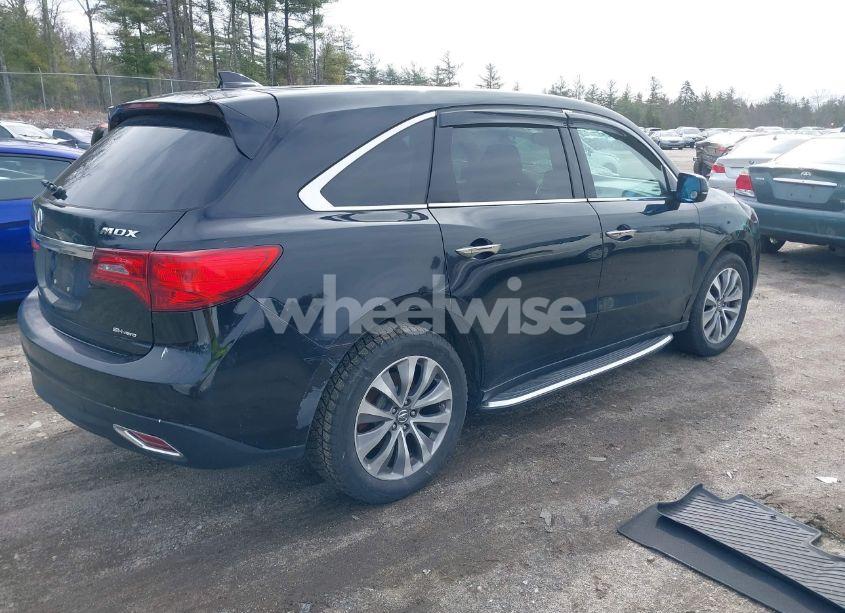 Photo 4 of 2014 Acura Mdx (VIN 5FRYD4H29EB013843)