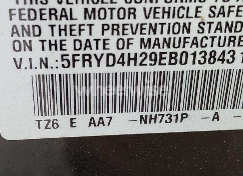 Photo 9 of 2014 Acura Mdx (VIN 5FRYD4H29EB013843)