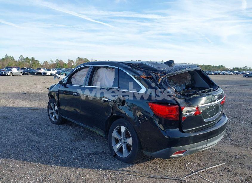 Photo 3 of 2016 Acura Mdx 3.5L (A9)/W/ACURAWATCH PLUS (VIN 5FRYD4H29GB002151)
