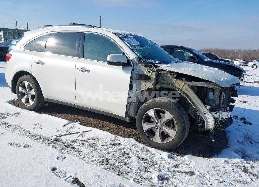 2014 Acura Mdx (VIN 5FRYD4H2XEB013348) main photo