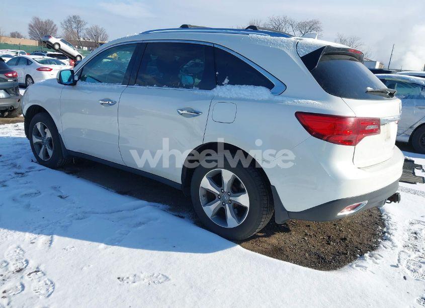 Photo 3 of 2014 Acura Mdx (VIN 5FRYD4H2XEB013348)