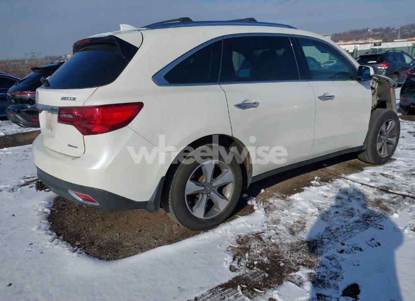 Photo 4 of 2014 Acura Mdx (VIN 5FRYD4H2XEB013348)