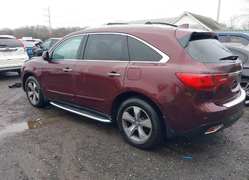 Photo 3 of 2014 Acura Mdx (VIN 5FRYD4H2XEB031431)