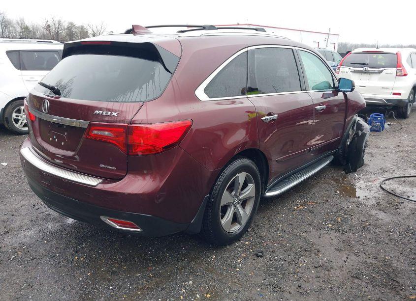 Photo 4 of 2014 Acura Mdx (VIN 5FRYD4H2XEB031431)