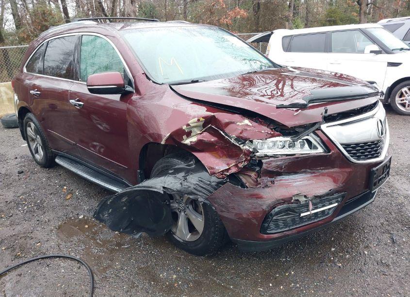 Photo 6 of 2014 Acura Mdx (VIN 5FRYD4H2XEB031431)