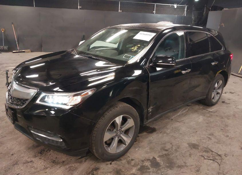 Photo 2 of 2016 Acura Mdx ACURAWATCH PLUS PACKAGE (VIN 5FRYD4H2XGB036440)