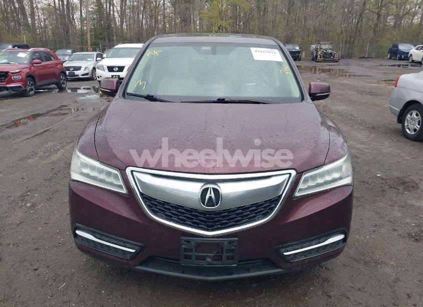 Photo 12 of 2016 Acura Mdx ACURAWATCH PLUS PACKAGE (VIN 5FRYD4H2XGB037376)