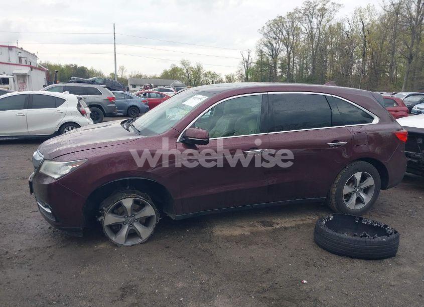 Photo 14 of 2016 Acura Mdx ACURAWATCH PLUS PACKAGE (VIN 5FRYD4H2XGB037376)