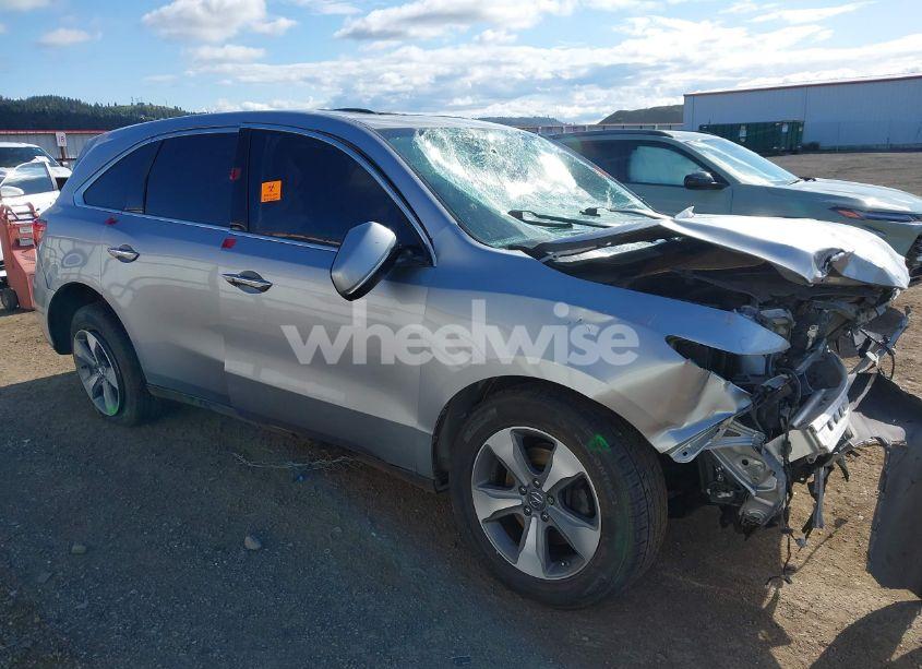 2016 Acura Mdx ACURAWATCH PLUS PACKAGE (VIN 5FRYD4H2XGB042125) main photo