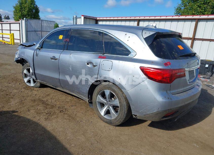 Photo 3 of 2016 Acura Mdx ACURAWATCH PLUS PACKAGE (VIN 5FRYD4H2XGB042125)