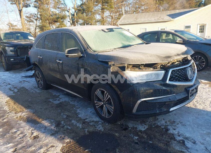 2017 Acura Mdx (VIN 5FRYD4H39HB014410) main photo