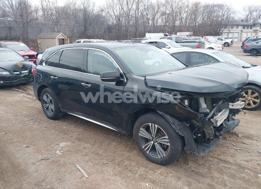 2017 Acura Mdx (VIN 5FRYD4H39HB020837) main photo