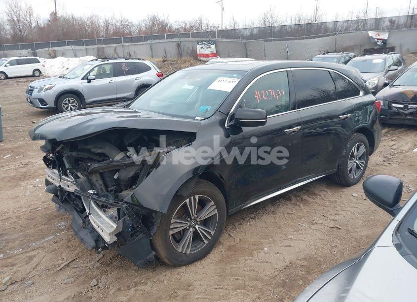Photo 2 of 2017 Acura Mdx (VIN 5FRYD4H39HB020837)
