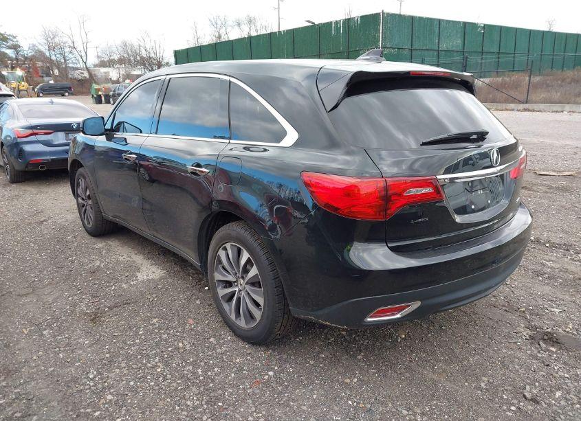 Photo 3 of 2014 Acura Mdx TECHNOLOGY PACKAGE (VIN 5FRYD4H40EB001257)