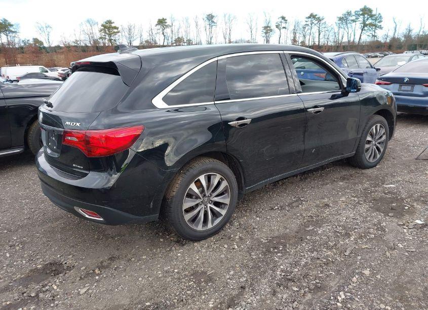Photo 4 of 2014 Acura Mdx TECHNOLOGY PACKAGE (VIN 5FRYD4H40EB001257)