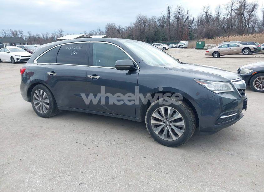2014 Acura Mdx TECHNOLOGY PACKAGE (VIN 5FRYD4H40EB022092) main photo