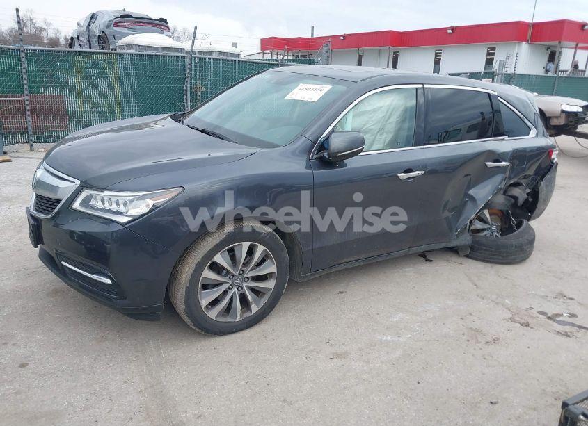 Photo 2 of 2014 Acura Mdx TECHNOLOGY PACKAGE (VIN 5FRYD4H40EB022092)