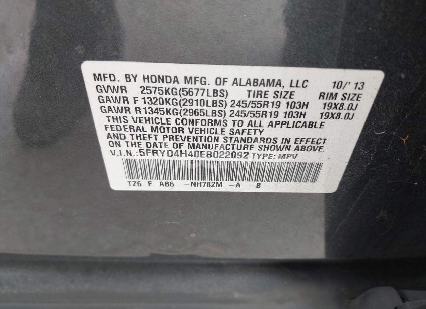 Photo 9 of 2014 Acura Mdx TECHNOLOGY PACKAGE (VIN 5FRYD4H40EB022092)