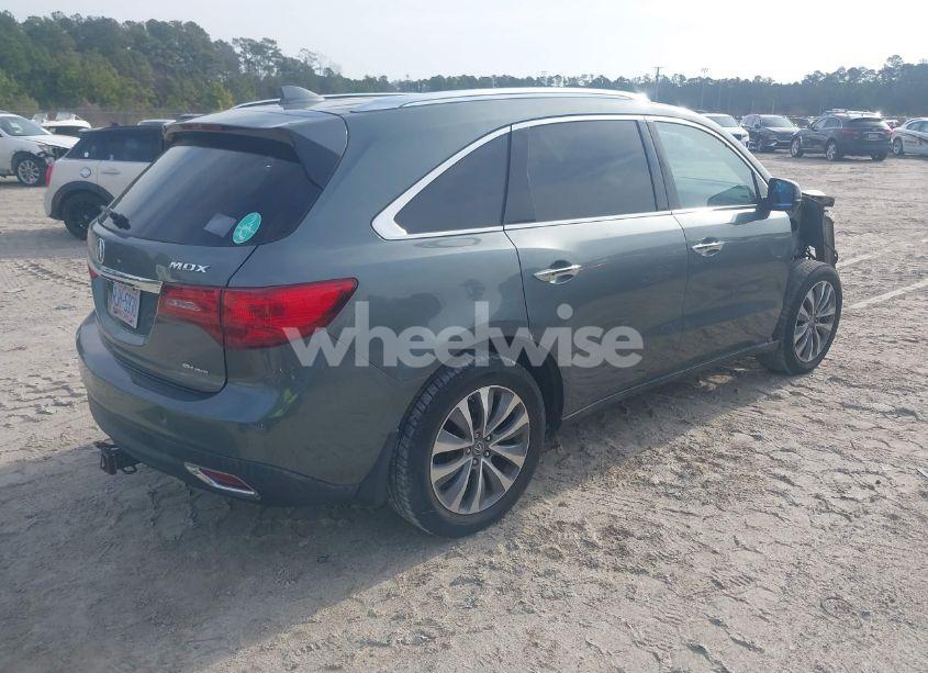 Photo 4 of 2014 Acura Mdx TECHNOLOGY PACKAGE (VIN 5FRYD4H40EB032623)